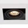 LAMPA sufitowa CASEMIRO IT8001S2-WH/BK Italux natynkowa OPRAWA metalowa SPOT prostokątny biały