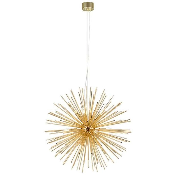 Designerska LAMPA wisząca SOLEIL 107752 Markslojd metalowa OPRAWA gwiazda złota