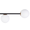 Industrialna LAMPA sufitowa GAMA 33190 Sigma metalowa OPRAWA natynkowa kule balls sticks loftowe molekuły czarne