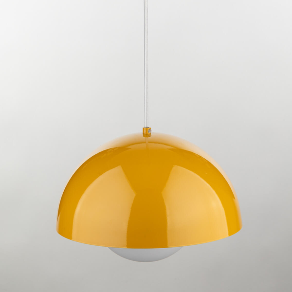 Lampa zwisowa Bono 10275 bubble do gabinetu metalowa biała żółta