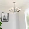 Żyrandol do salonu Ayres AYRES-4CH metalowy glamour chrom