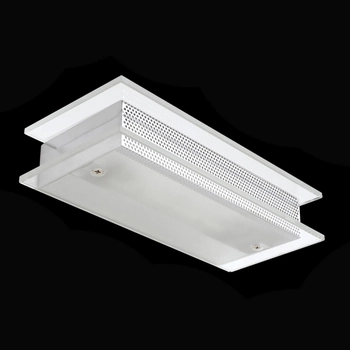 Prostokątna lampa przyścienna Conetti 3166/1R7SCH Italux chrom