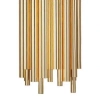 Dekoracyjny kinkiet ścienny Tubo ST-1671 gold Step rurki złote