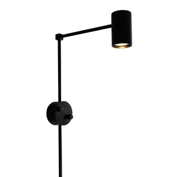 LAMPA ścienna DAKATA 4490 Shilo metalowa OPRAWA downlight tuba czarna