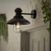 Ścienna lampa do ogrodu Hereford 95982 metalowa IP44 czarna