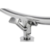 Stojący fotel regulowany Bubble Stand JH-200-2.L.GREY.17W chrom jasnoszary