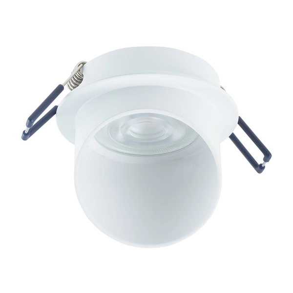 Punktowa lampa z klipsem Solta 10492 Nowodvorski podtynkowa tuba biała