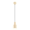 Beżowa lampa Agudo 319400144 tuba sufitowa z regulacją 1x10W E27