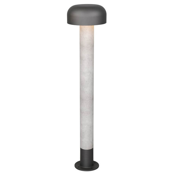 Metalowy słupek ogrodowy FRASER 462560178 grzyb IP54 szary