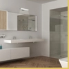 Łazienkowa LAMPA ścienna EVRON 5062 Rabalux metalowa OPRAWA kinkiet LED 5W 4000K nad lustro IP44 chrom