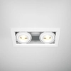 Podtynkowa lampa Metal Modern DL093-02-10W3K-W LED 20W 3000K punktowa biała