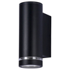 Metalowa lampa elewacyjna Fondo OWL-2067-1-3K Italux LED 10W 3000K IP54 czarny