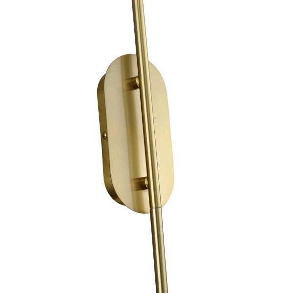 Klasyczny kinkiet Piega LP-939/1W white do sypialni biały