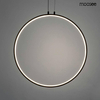 Lampa wisząca ring Circulo MSE010100373 Moosee LED 43W 3000K czarna