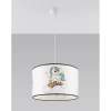 Lampa zwisająca Jednorożec SL.1413 Sollux dla dziewczynki wielokolorowa