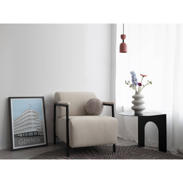 Lampa wisząca do jadalni Supuru SUA124P0 nad wyspę bordowa czarna OUTLET