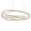 Wisząca lampa jadalniana BAUTA LE42914 nad stół LED 70W złota