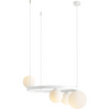 Lampa wisząca ring Garda 4 1099L_R Aldex kule szklane białe