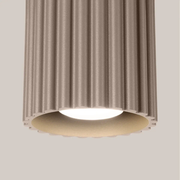 Plafon do salonu AURA SL.1814 ryflowany tubka kaszmirowy
