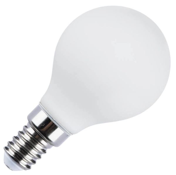 Ściemnialna żarówka 5214-P45-3DM-MILKY E14 LED 4,5W 4000K biała neutralna A45