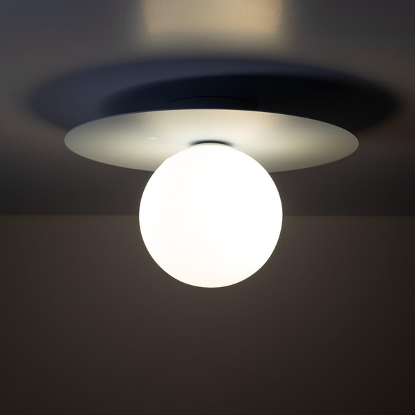 Plafon do pokoju dziecięcego Pixi 10230 bańka kula niebieska biała