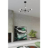 Minimalistyczny żyrandol salonowy SL.1021 lampa czarna