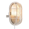 Naścienna lampa na taras Skotlampe 17051001 IP44 biała