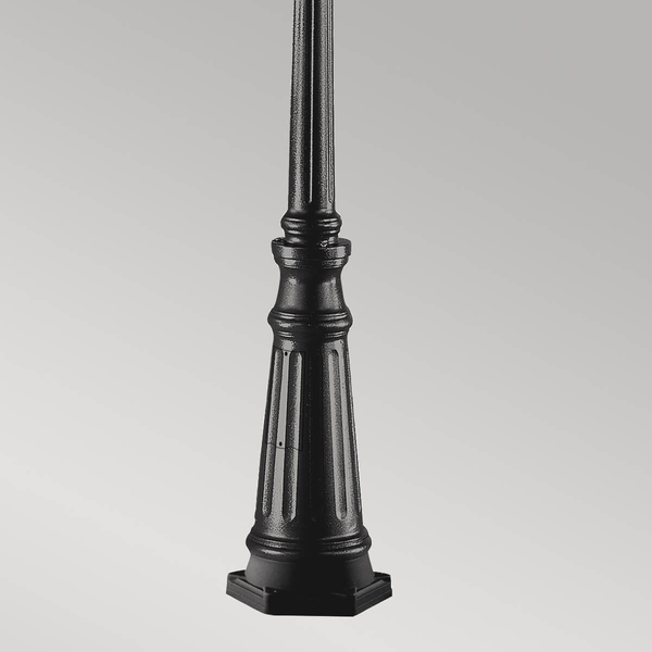 Latarnia stojąca do ogrodu GRAMPIAN GP1-BLACK Elstead IP44 czarny