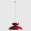 Metalowa wisząca lampa Aldo 1152G15_15_J do salonu czerwony