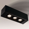 LAMPA sufitowa SETO 1138 Shilo natynkowa OPRAWA reflektorowa czarna