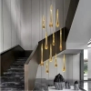Zwisająca lampa Melted ABIGALI-CLN3X3WW Abigali LED 3W 3000K sopel złota