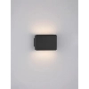 Ścienna lampa do sypialni LORANCA LE45563 LED 10W 3000K czarna