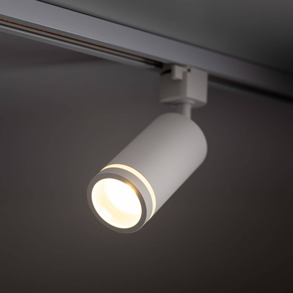 Jednofazowa lampa szynowa Tracer 6898 regulowana tuba biała