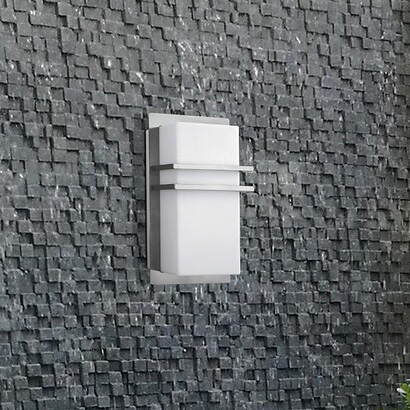 Elewacyjna LAMPA ścienna SEATTLE 8229 Rabalux zewnętrzna OPRAWA prostokątna outdoor IP44 stal nierdzewna