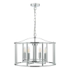 Łańcuchowa wisząca lampa Mya MYK0450 do kuchni świecznikowa chrom