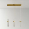 Potrójna wisząca lampa Lagos ML2246 LED 24W 4000K nad wyspę złoty
