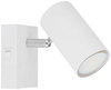 Lampa ścienna ruchoma Robby 57911-1W z włącznikiem biała