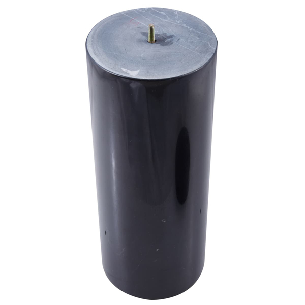 Industrialny stolik kawowy COLUMN DP-FA1 black gold Step marmur stal czarny złoty