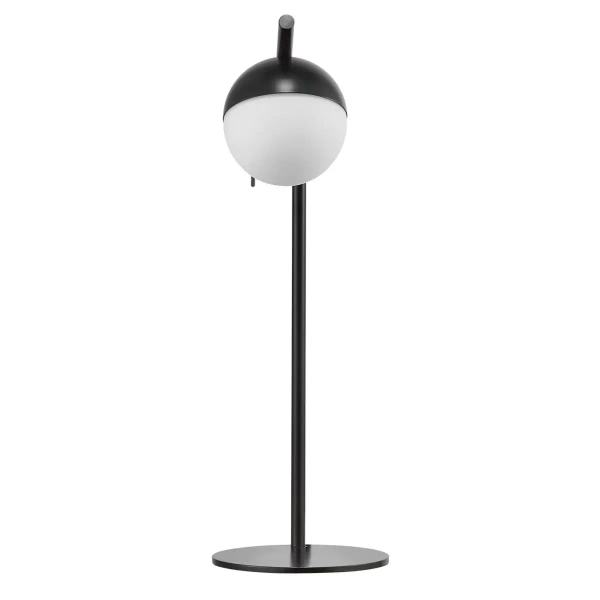 Stołowa lampka kulista CONTINA 2010985003 regulowana czarny