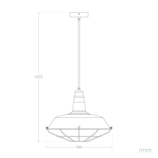 Salonowa lampa zwis Retro ABR-RRP-Z-E27 Abruzzo metalowa zielony