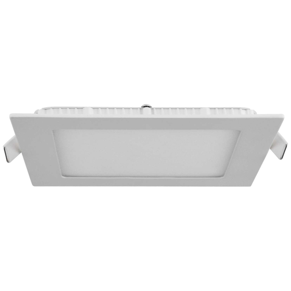 Wpuszczana LAMPA sufitowa MARS 303493 Polux podtynkowa OPRAWA metalowa LED 12W 3000K kwadratowy WPUST do zabudowy biały