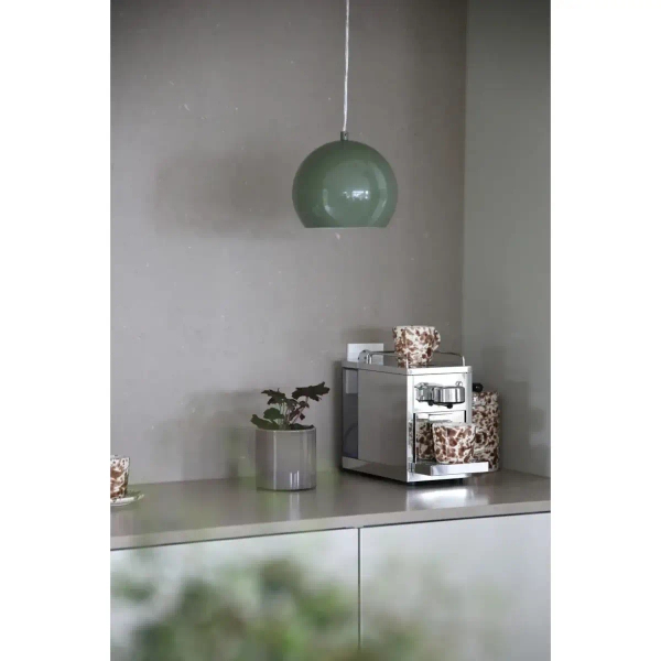 Lakierowana lampa zwisająca Pop 108991 kula do kuchni zielony