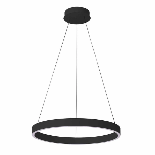 Lampa wisząca Brasco PND-56215D-060RPC-BK-3KS4K-TRDIMM Italux LED 60W 3000-4000K czarny