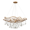 Lampa wisząca glamour QN-LAGUNA-6P na linkach złota