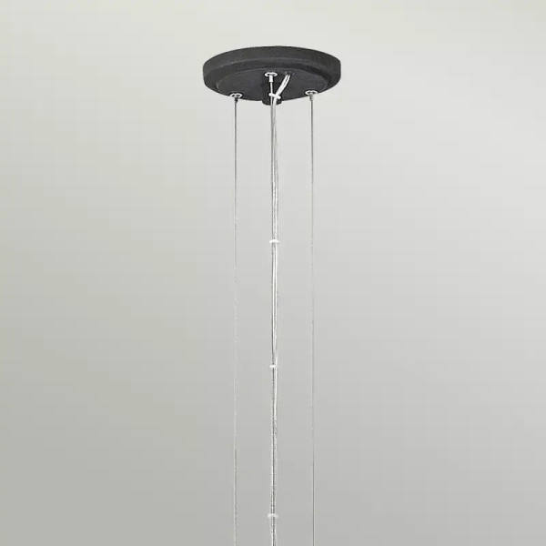 Żyrandol designerski WILLOW QN-WILLOW18-CBK z żywicy czarny złoty