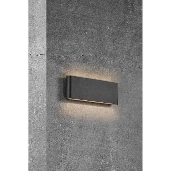 Ogrodowy kinkiet elewacyjny Kinver 2118181003 LED 10W 3000K IP54 czarny