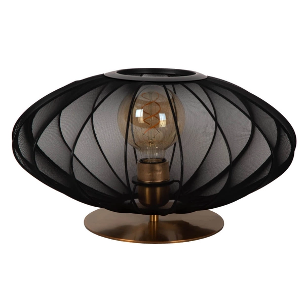 Elegancka lampa stołowa Corina 03547/40/30 na komodę złota czarna