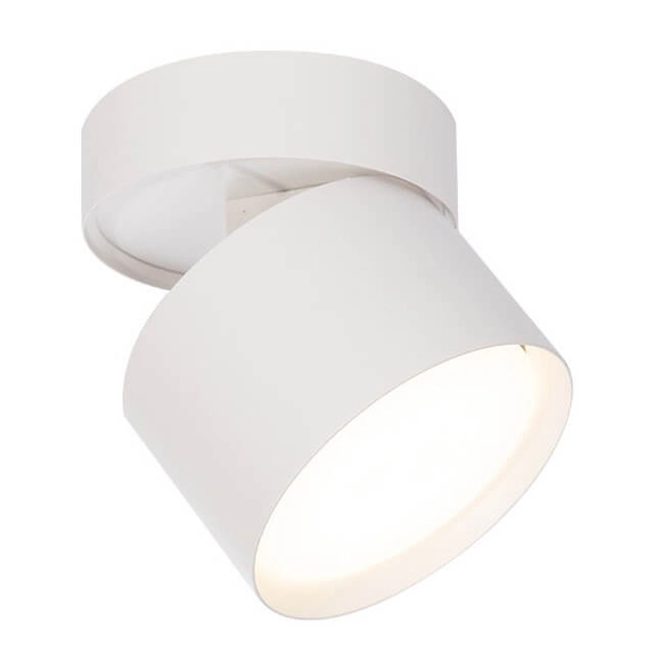 Regulowana lampa sufitowa Kendal LP-6331/1SM WH movable Light Prestige okrągła biała