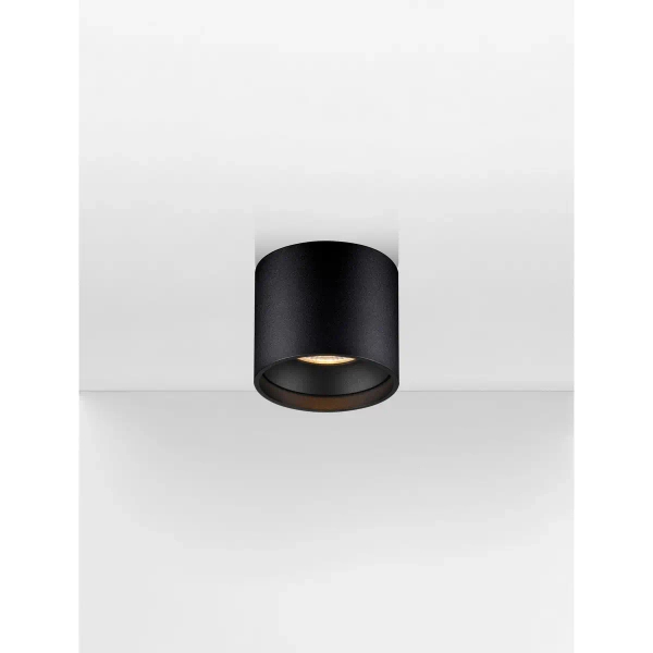 Sufitowa lampa spot CENVARO LE45515 LED 16W 3000K tubka metalowa czarna
