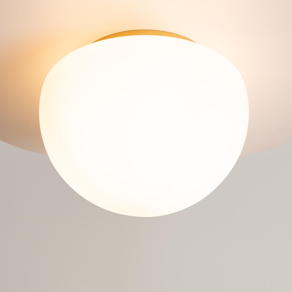 Kopułowa lampa sufitowa Glassy MOD270CL-01G Maytoni do kuchni złota
